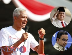 Hasil Survei Capres LSI: Elektabilitas Ganjar Kokoh Diatas Ungguli Prabowo dan Anies