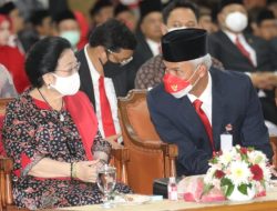 Megawati Hadir Di Acara Pelantikan Walikota Semarang, Ganjar: Suntikan Energi Bagi Kader PDIP