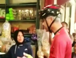 Ganjar Pranowo Melakukan Sidak Di Pasar Semarang.