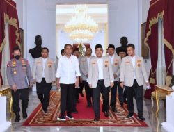 Presiden Jokowi Menerima Kunjungan PP Pemuda Muhammadiyah di Istana Merdeka