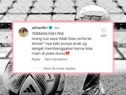 Arkhan Fikri, Gelandang Timnas Indonesia U-20, Ekspresikan Kekecewaannya di Instagram Ganjar Pranowo.