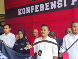 Gelar Konfrensi Pers Polres Semarang Ungkap Motif Pelaku Penyerangan Di Exit Tol Ungaran