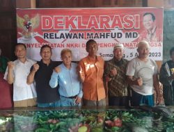 Mahmud MD Di Dukung Relawan Gawani (Gerakan Wartawan Indonesia) Berantas Korupsi
