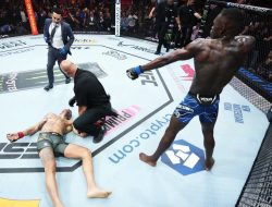 UFC 287 : Israel Adesanya KO Alex Pareira di Ronde Kedua!