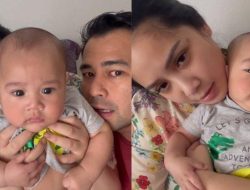 Rayyanza Terlihat Masih Mengantuk Saat Depan Kamera, Netizen : Raffi dan Nagita Exploitasi Anak?