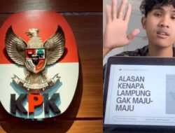 KPK Mengevaluasi Pembangunan Infrastruktur Di Lampung Setelah Dikritik Oleh Pengguna TikTok
