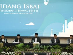 Pemerintah, Melalui Kemenag RI Tetapkan Idul Fitri 1 Syawal 1444 H Jatuh Pada Sabtu 22 April 2023!