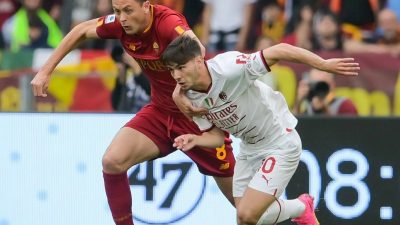AS Roma Imbang Lawan AC Milan, Perebutan Tiket Liga Champions Semakin Sengit!