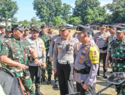 Panglima TNI Bersama Kapolri, Pimpin Apel Pengamanan KTT ASEAN
