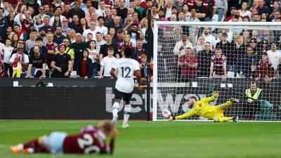 De Gea Blunder, Manchester United Keok DiKandang West Ham United, Skor 0-1!