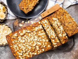 Yuk Simak Resep Sarapan Sehat  Banana Bread Oatmeal, Yang Mudah dan Enak!