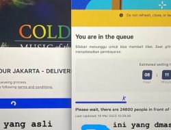 Salah Klik link, Malah Antri tiket D’Masiv Bukan Coldplay, Hmmm!