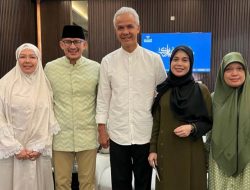 Sandiaga Uno dan Ganjar Pranowo Bertemu di Arab Saudi, Salam-salaman dan Berfoto Bersama