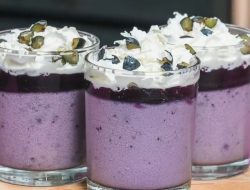 Yuk Cobain Resep Puding Yogurt Blueberry, Camilan Sehat dan Segar!