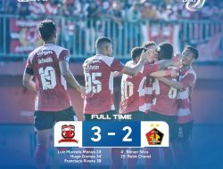 Hasil Laga BRI Liga 1 2023: Madura United Bangkit dari Ketertinggalan dan Kalahkan Persik 3-2