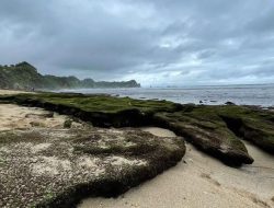 Pantai Nampu Wonogiri: Pesona Alam Eksotis dengan Ombak Kuat dan Batuan Karang Tajam