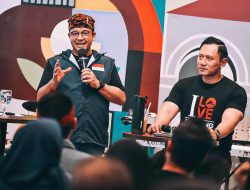 Anies Baswedan dan AHY Ngobrol Masa Depan Bareng Anak Muda Bandung