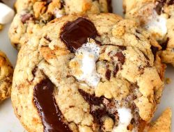 Resep Smores Soft Cookies, Camilan yang Lembut dan Lumer