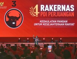 Presiden Jokowi Hadiri Rakernas PDI Perjuangan, Sampaikan Dukungan untuk Ganjar Pranowo