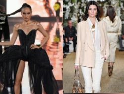 Tampil Memukau di Paris Fashion Week 2023, Cinta Laura Bangga Sepanggung dengan Kendall Jenner