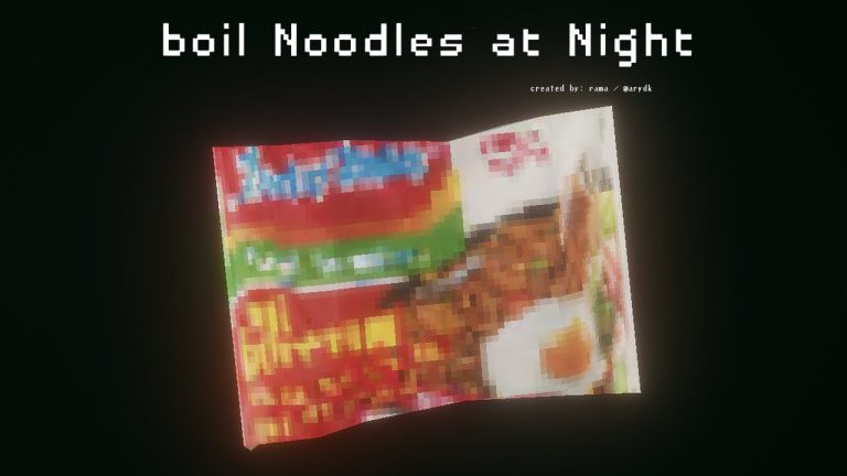 boil noodles at night