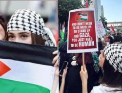 Ikut Aksi Bela Palestina, Sosok Syifa Hadju Jadi Sorotan ‘Masyaallah Cantik Banget Mirip Gadis Timur Tengah’