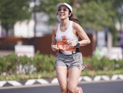 Gisella Anastasia Sukses Lari 42 Km di New York City Marathon 2023!