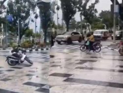Viral di Medsos, Jalan yang Dikeramik di Medan Bikin Para Pengendara Jatuh,  IG Bobby Dirujak Netizen!