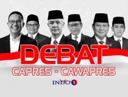 Jadwal Resmi Debat Capres-Cawapres 2024, Lima Kali Digelar!