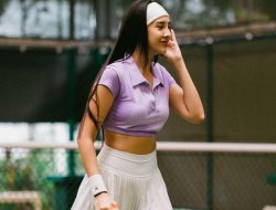 Anya Geraldine dan Luna Maya Asyik Main Tenis, Tubuh Atletis Jadi Sorotan