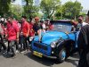 Pramono-Rano Daftar ke KPUD Jakarta Naik Oplet Si Doel