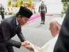 Paus Fransiskus Tiba di Istana Merdeka, Disambut Langsung Presiden Jokowi