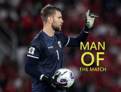 Maarten Paes Jadi Man of the Match Timnas Indonesia vs Australia, Namanya di Elu-Elukan suporter