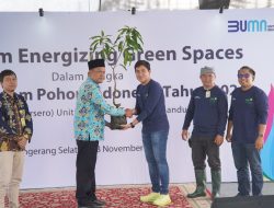 PLN UIT JBB Gelar Program Energizing Green Space untuk Peringati Hari Menanam Pohon Indonesia 2024