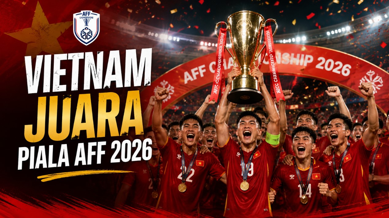 Vietnam Juara Piala AFF 2026, Thailand Tersandung Dua Gol Bunuh Diri di Final
