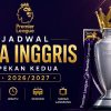 Jadwal Liga Inggris Pekan Kedua 2026/2027: MU Wajib Bangkit, Arsenal Hadapi Aston Villa