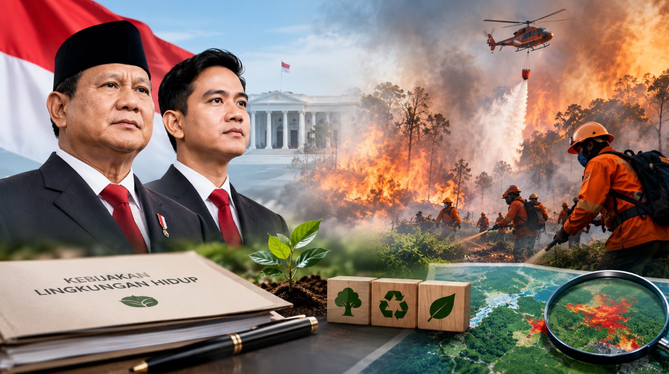 Dua Tahun Pemerintahan Prabowo-Gibran, Karhutla Jadi Sorotan dan Ujian Kebijakan Lingkungan