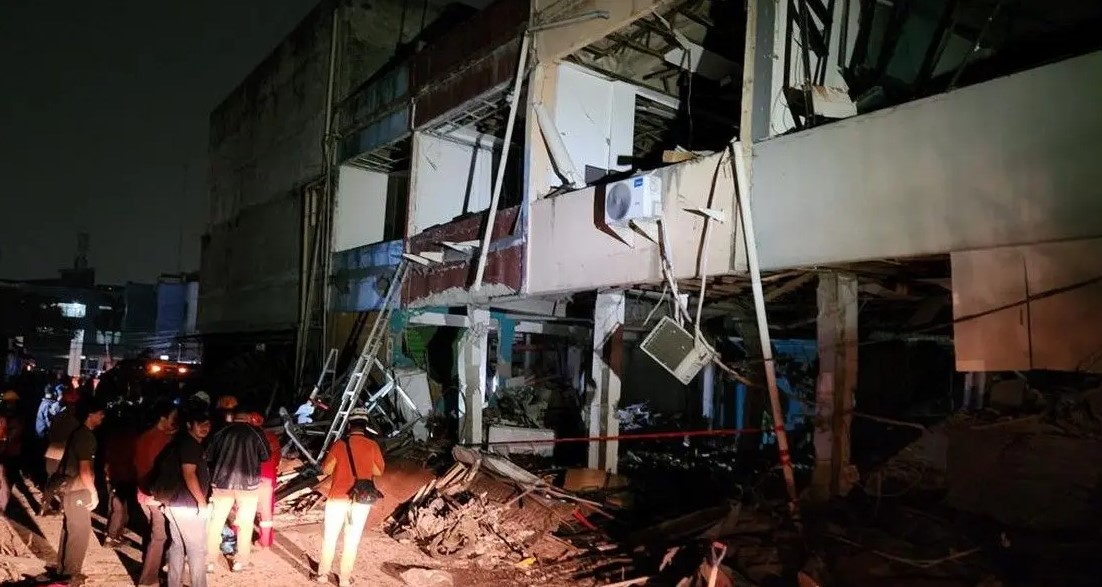 Ledakan Pasar Cimanggis Ciputat Tewaskan Dua Orang, Polisi Selidiki Penyebabnya