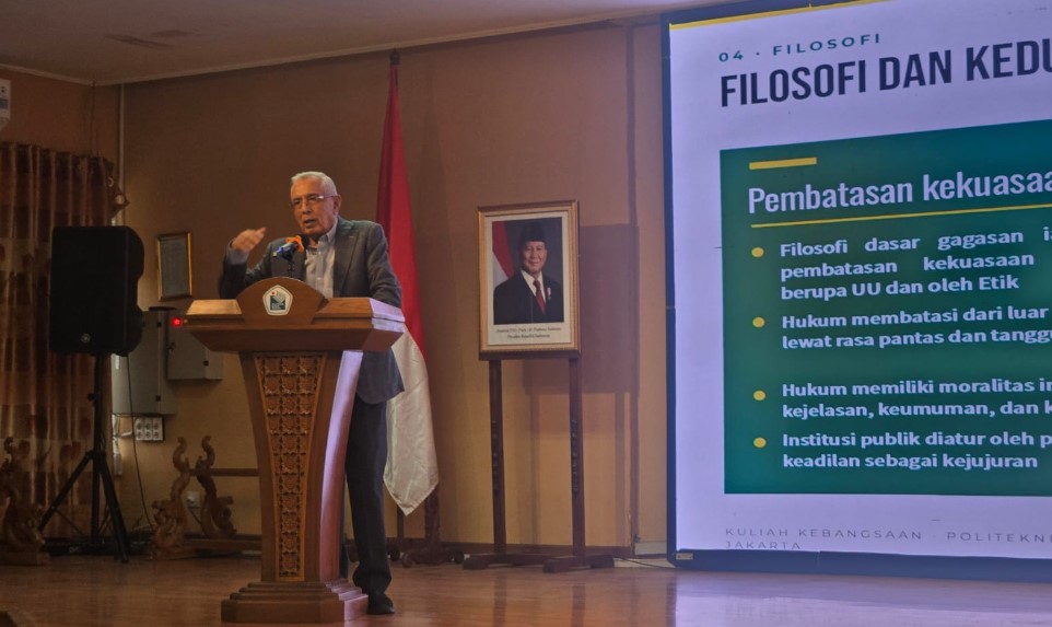 Prof Mohammad Hatta Dorong Mahasiswa PNJ Bangun Etika Politik Berlandaskan Pancasila