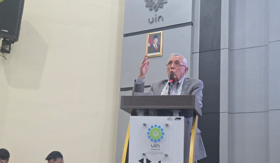 Prof Mohammad Hatta Lanjutkan Road to Campus Golkar di UIN Sunan Gunung Djati, Tekankan Pentingnya Etika Politik